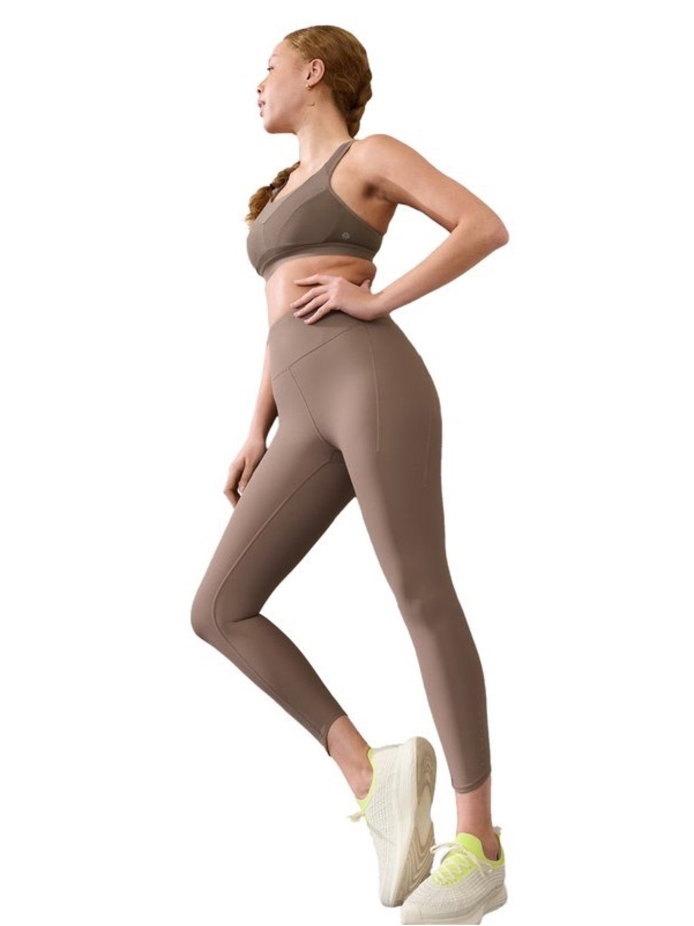 Athleta Pacesetter Ultra High Rise 7/8 Legging. Size: XL. Color: Pyrite
